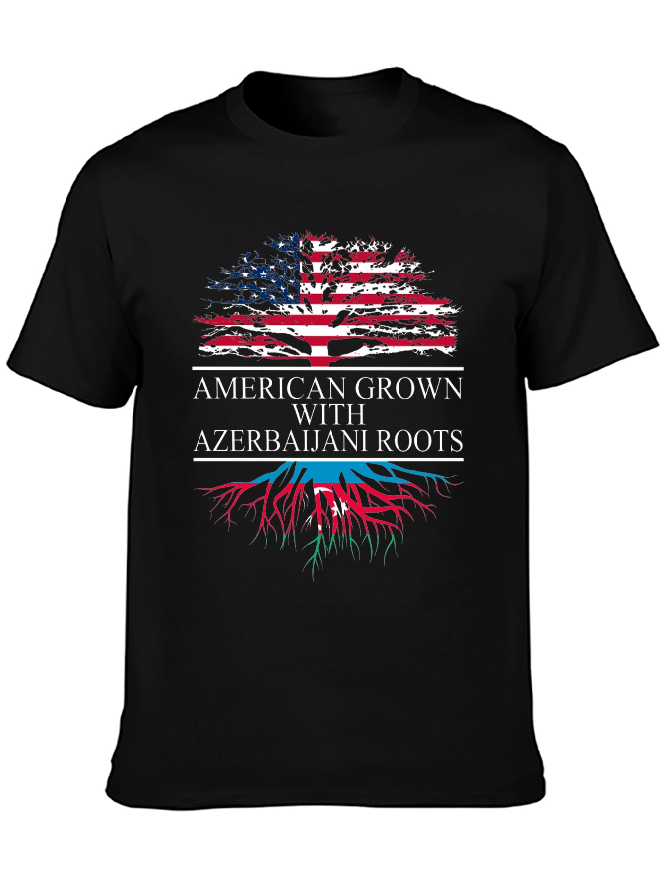 American Grown Azerbaijani Roots T-Shirt