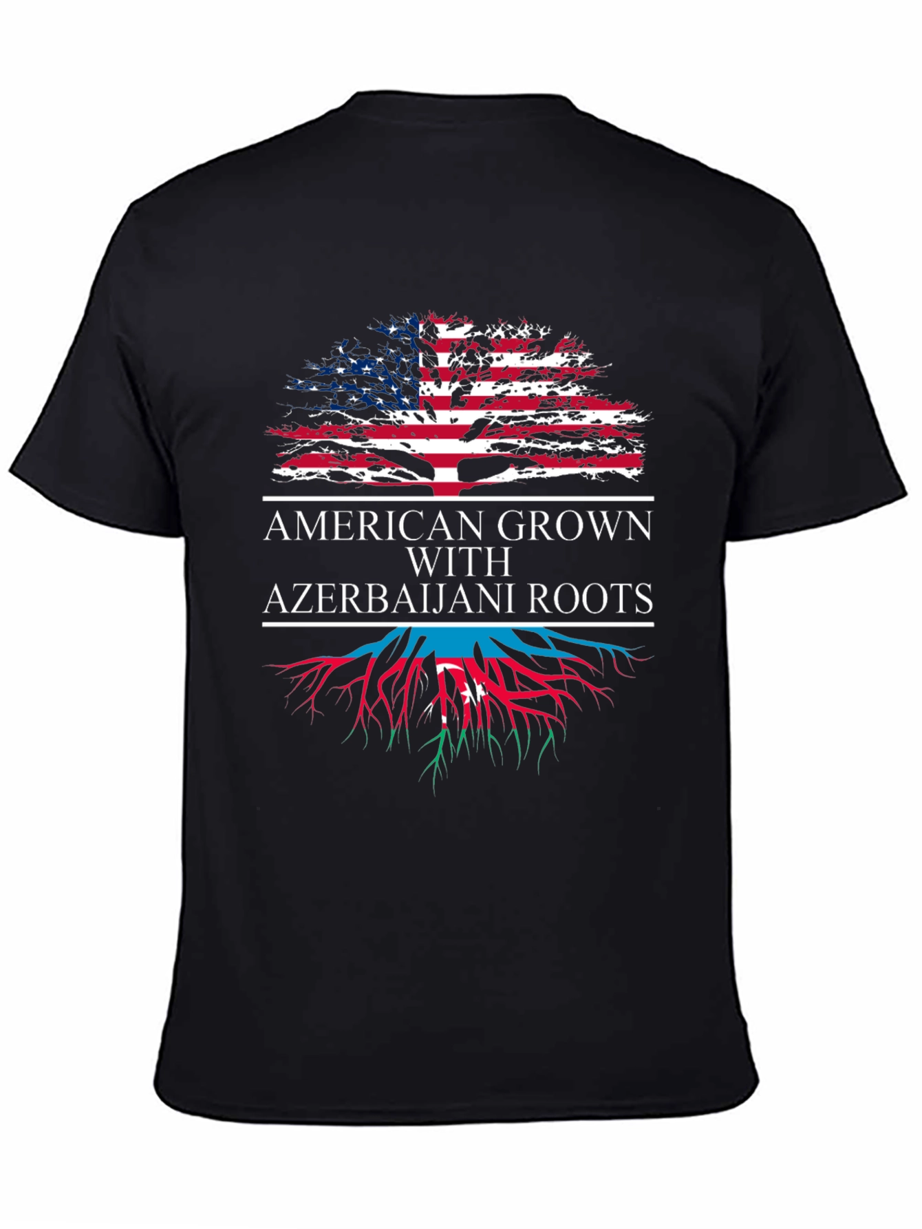 American Grown Azerbaijani Roots T-Shirt