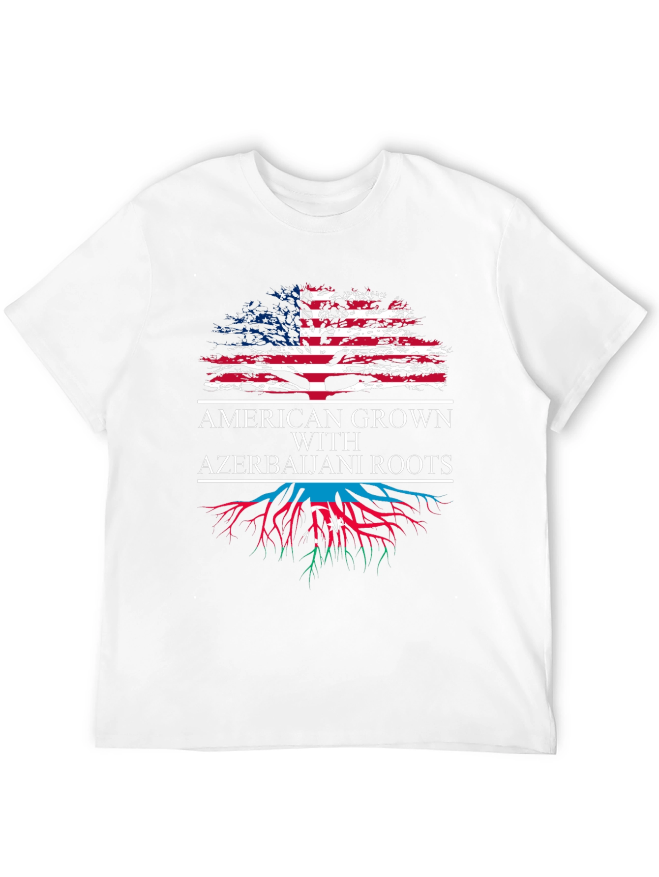 American Grown Azerbaijani Roots T-Shirt
