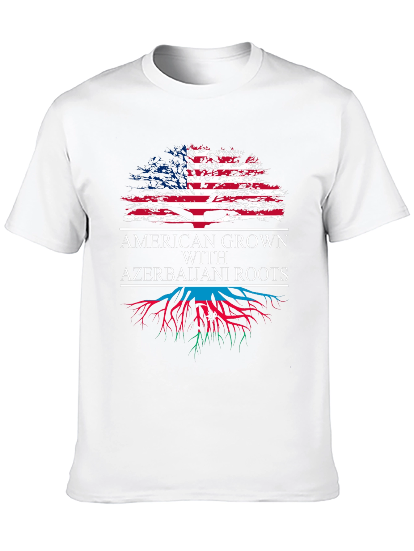 American Grown Azerbaijani Roots T-Shirt