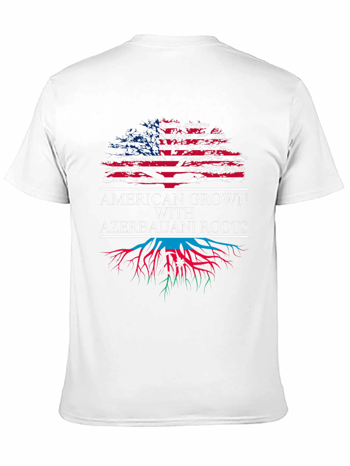 American Grown Azerbaijani Roots T-Shirt