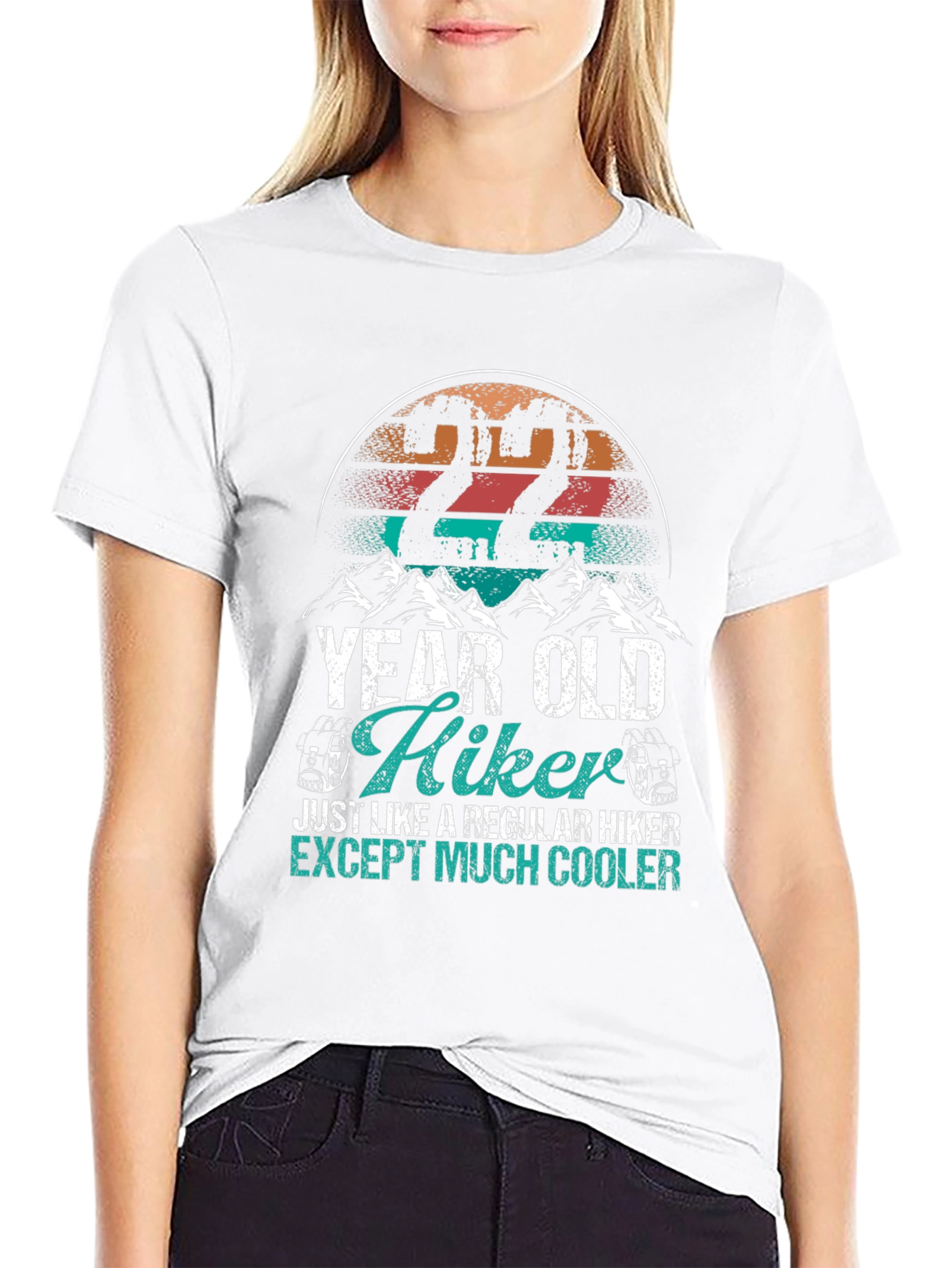 22 Year Old Hiker Graphic Tee