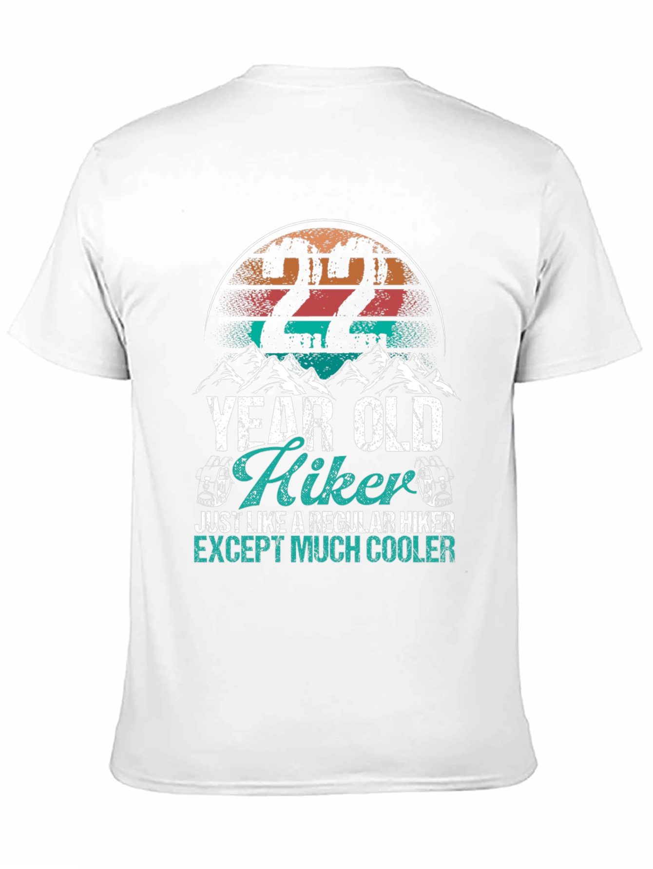 22 Year Old Hiker Graphic Tee