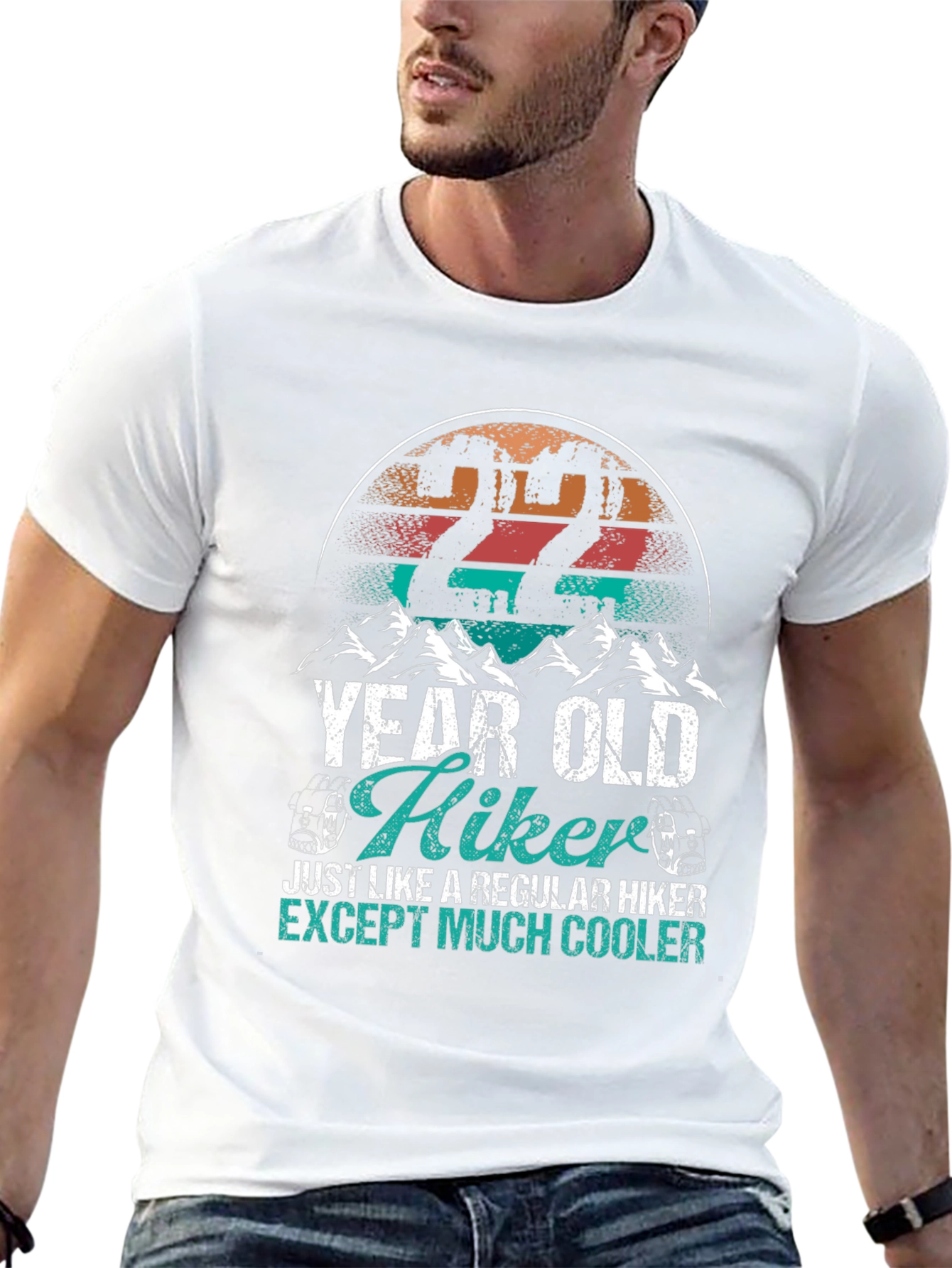 22 Year Old Hiker Graphic Tee