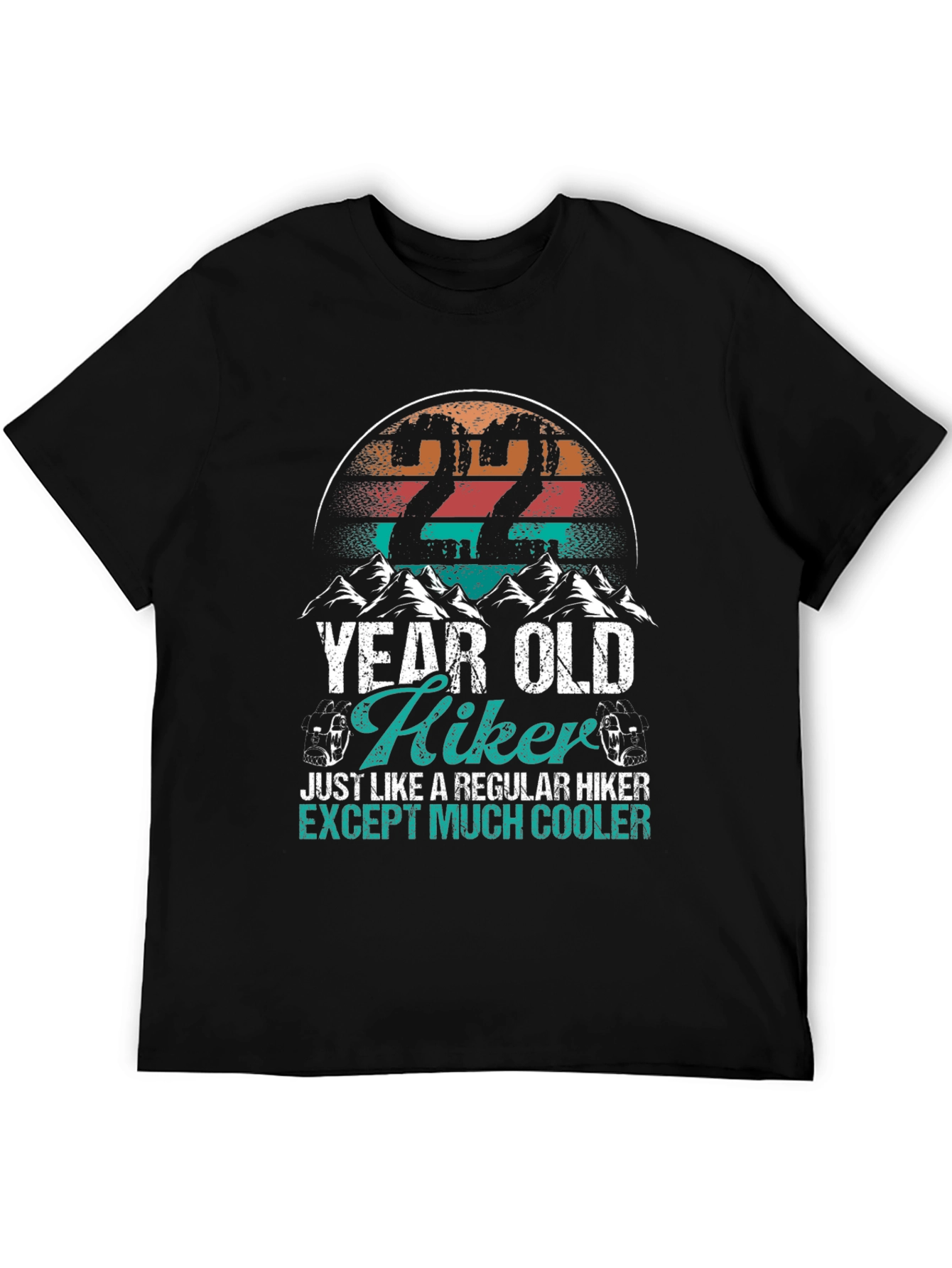 22 Year Old Hiker Graphic Tee