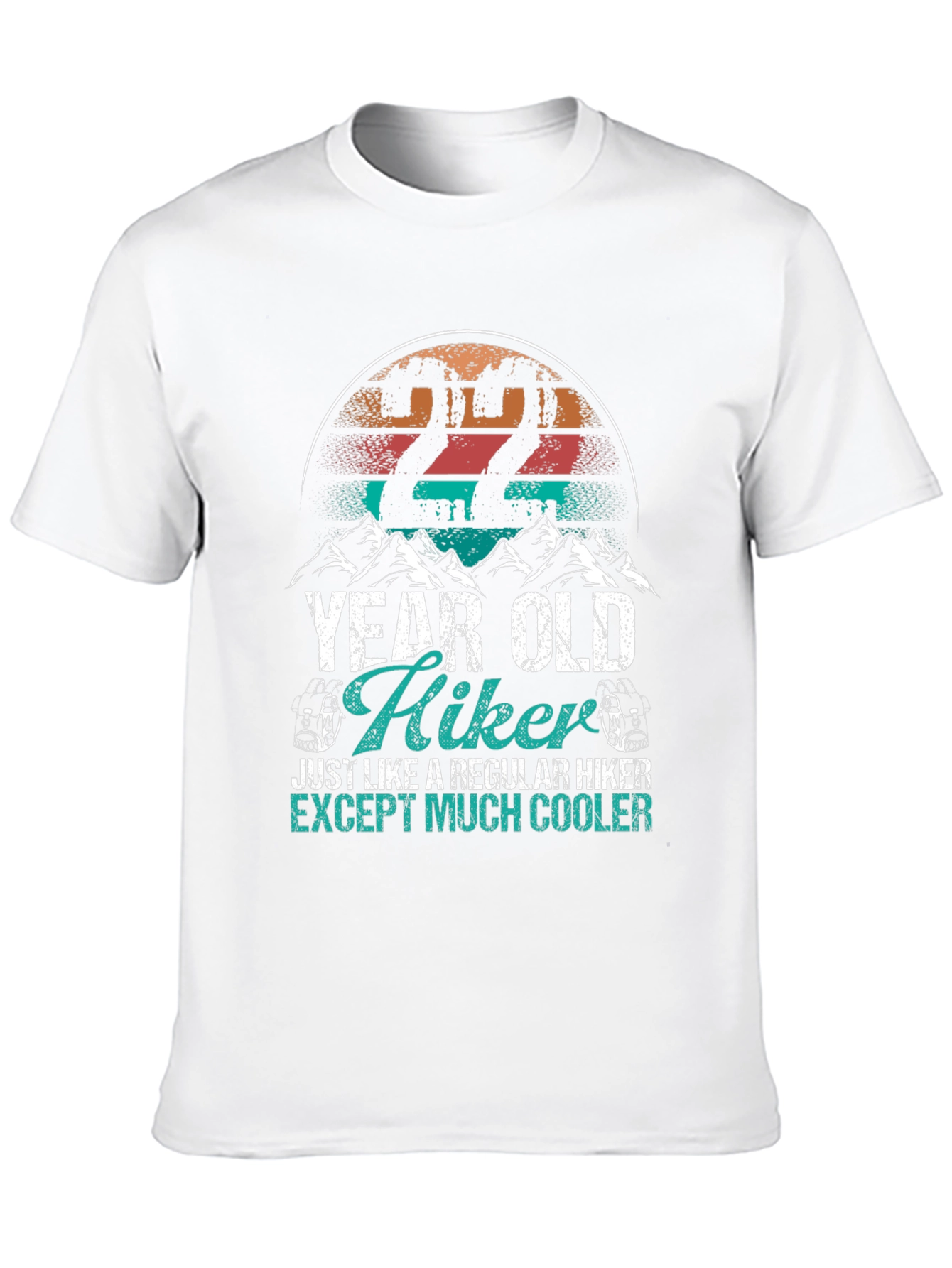 22 Year Old Hiker Graphic Tee