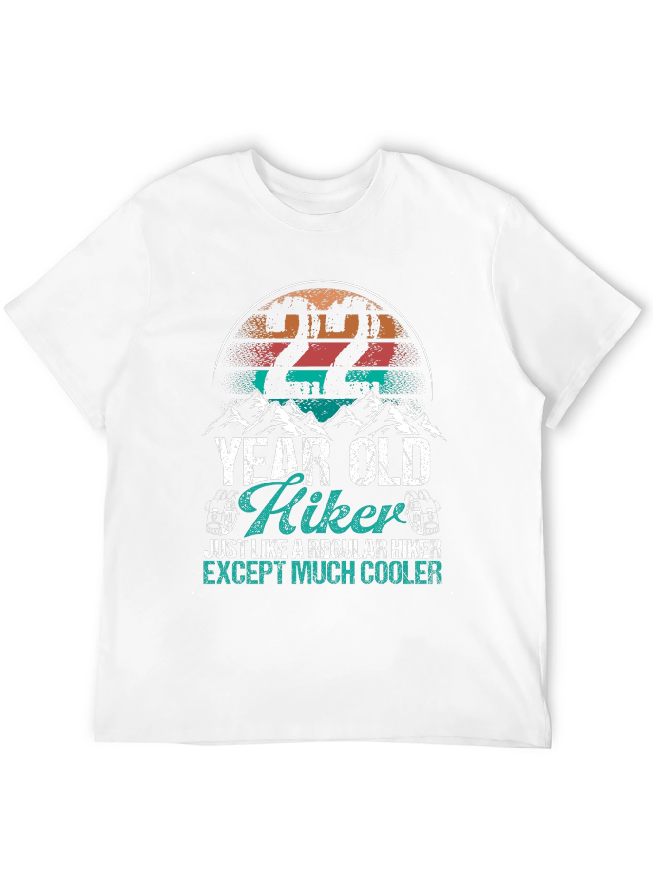 22 Year Old Hiker Graphic Tee