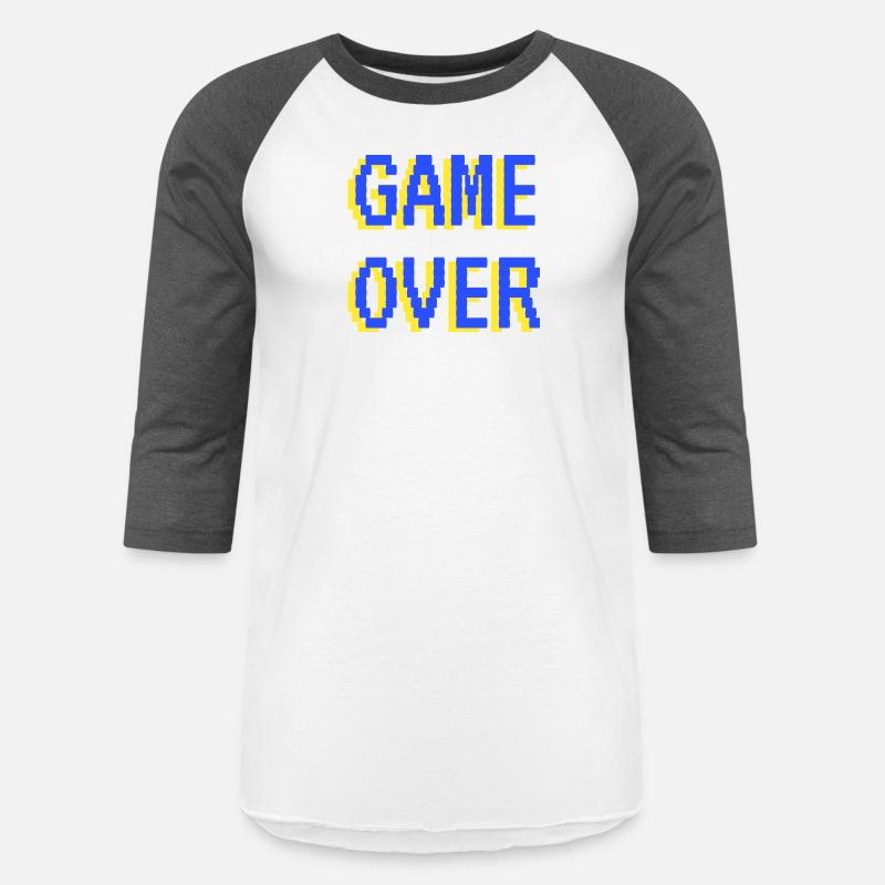 Game Over Funny slogan Retro Games 80`s