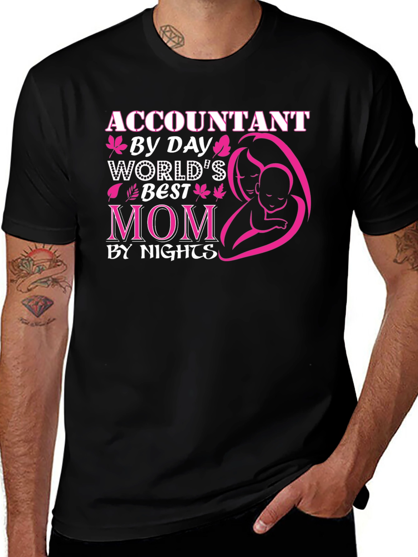 Accountant Mom Graphic T-Shirt