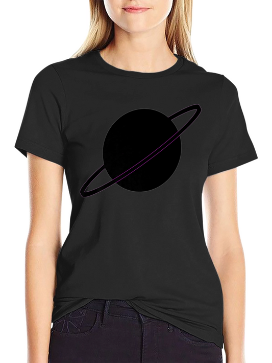 Planet Graphic Black T-Shirt