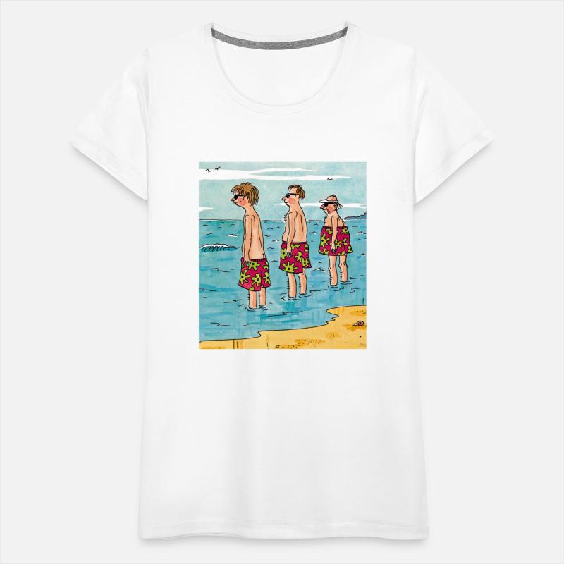 Generation Gap Funny Gap Of Short Beach Sarcasm