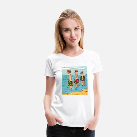 Generation Gap Funny Gap Of Short Beach Sarcasm