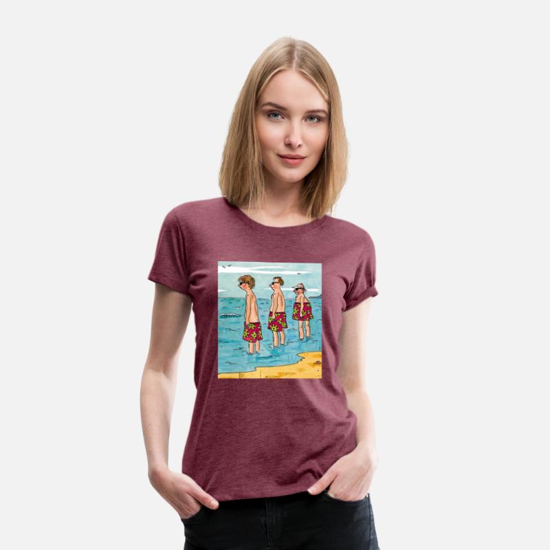 Generation Gap Funny Gap Of Short Beach Sarcasm