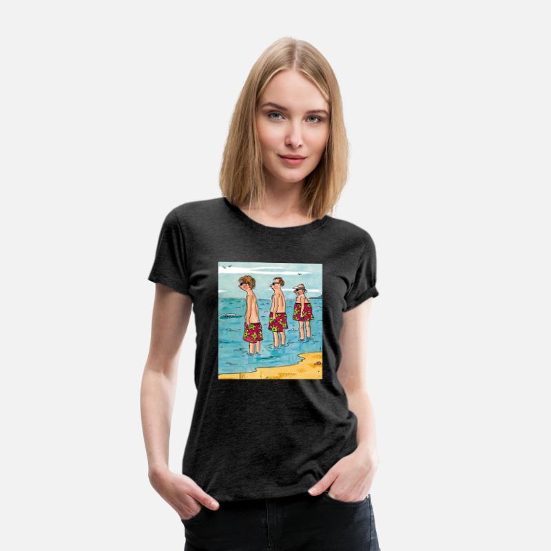 Generation Gap Funny Gap Of Short Beach Sarcasm