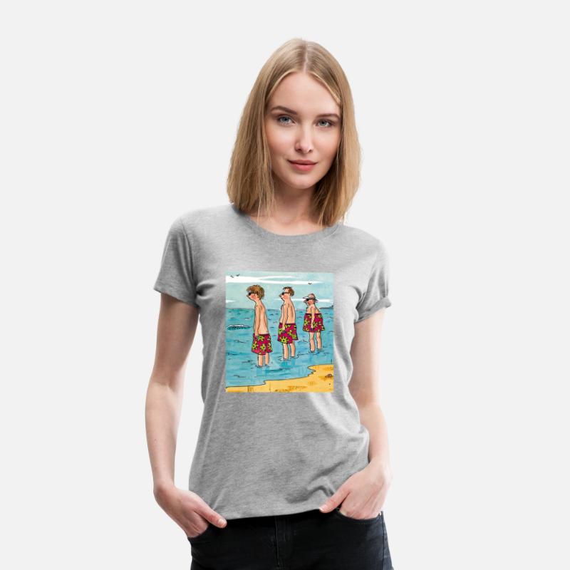 Generation Gap Funny Gap Of Short Beach Sarcasm