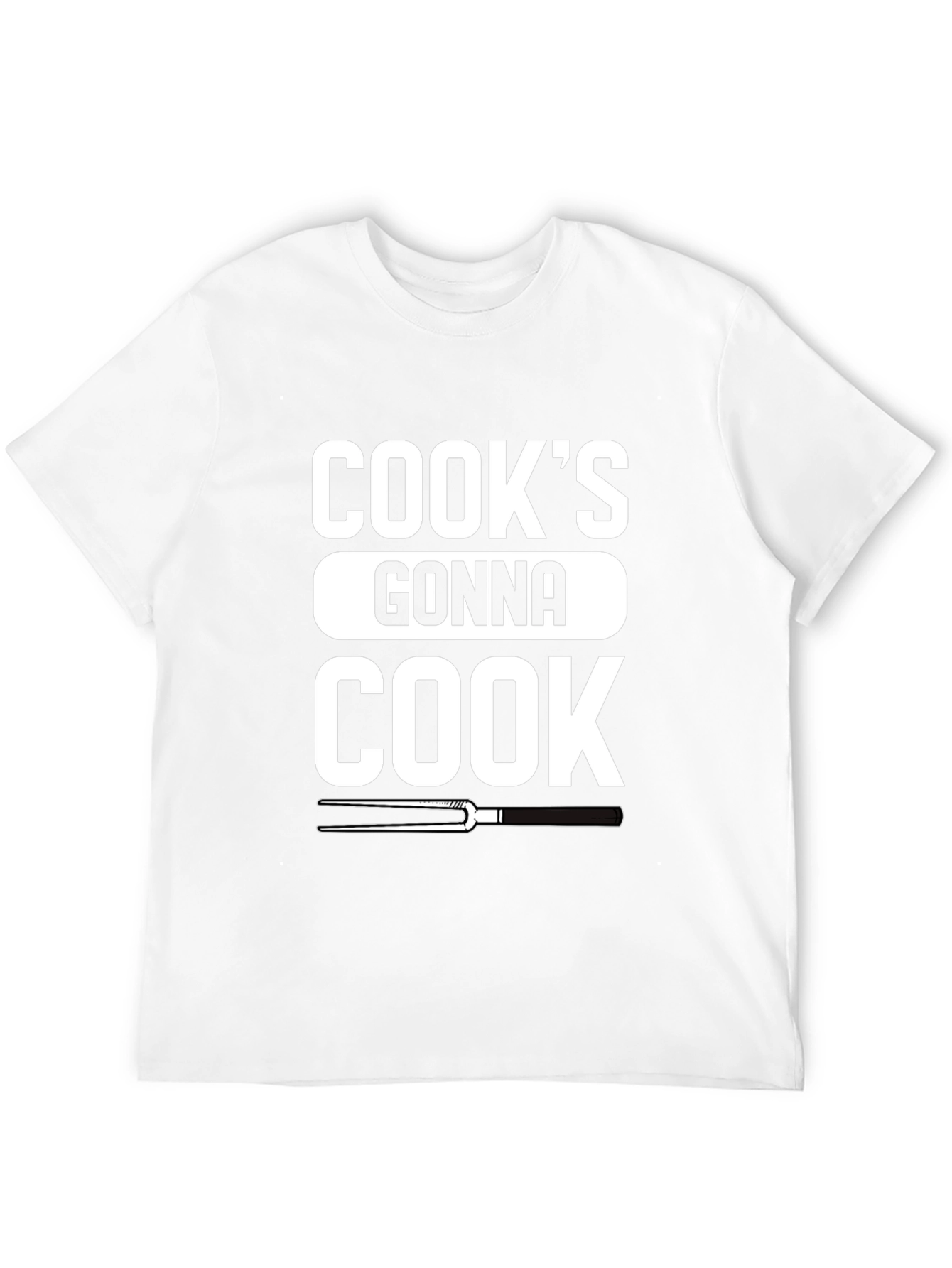 Cooks Gonna Cook Graphic T-Shirt - BBQ Grill Master