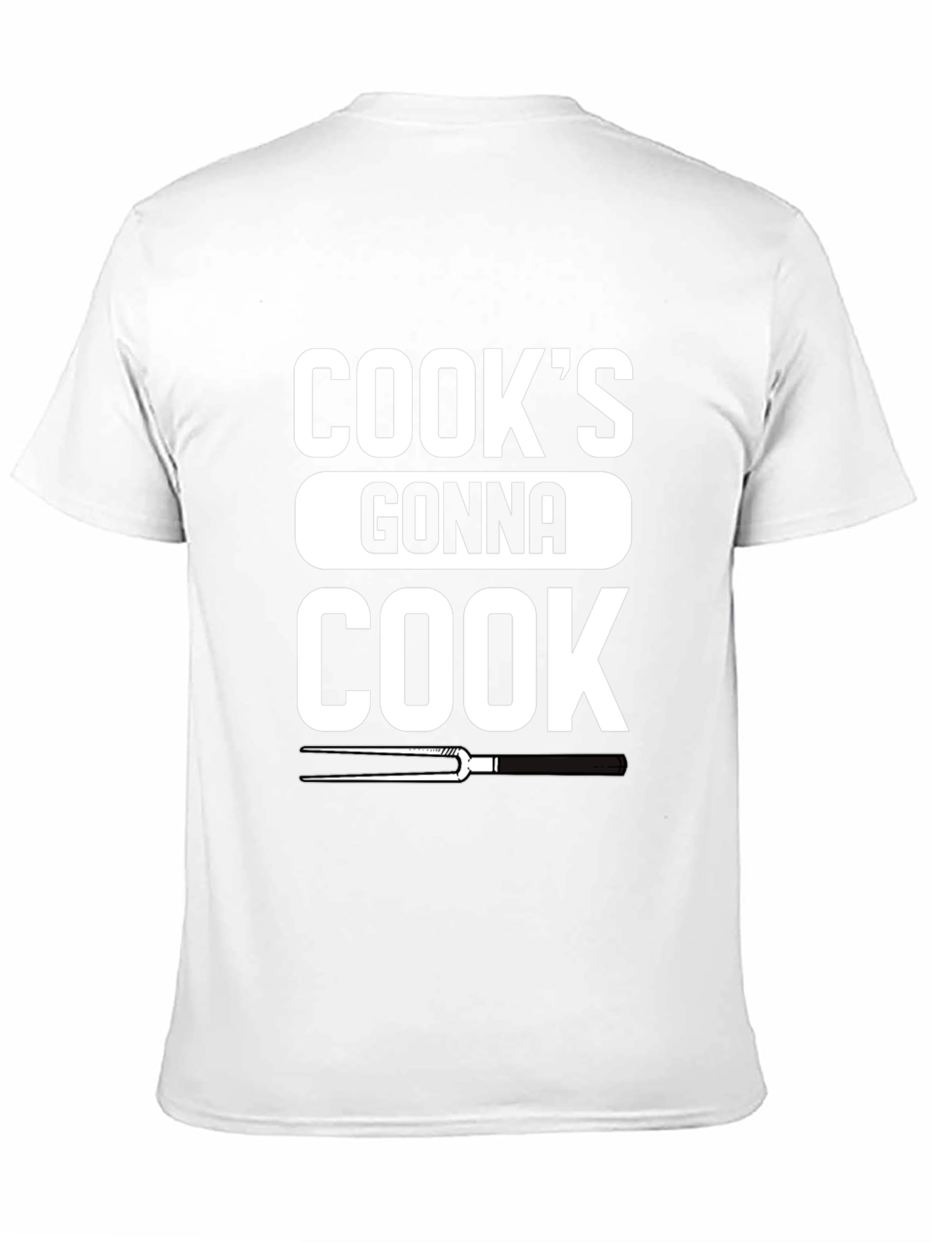 Cooks Gonna Cook Graphic T-Shirt - BBQ Grill Master