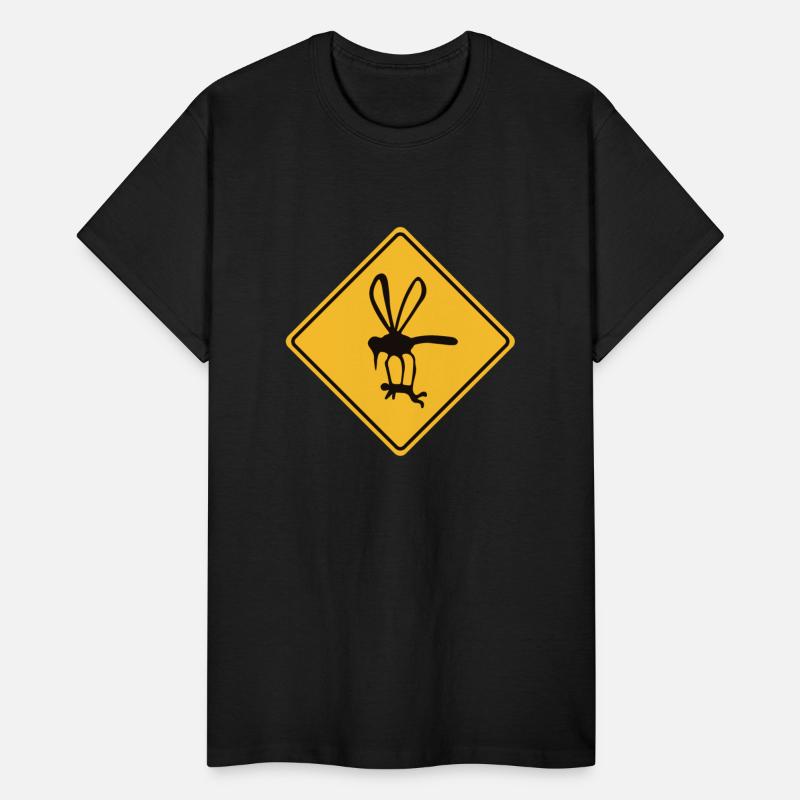 Giant Mosquito Site - Weird Road Sign