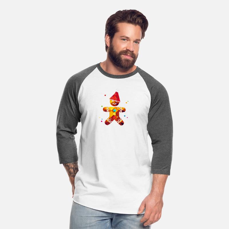 Gingerbread Man - Colorful Christmas Design