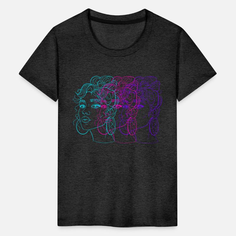 Girls funky lines