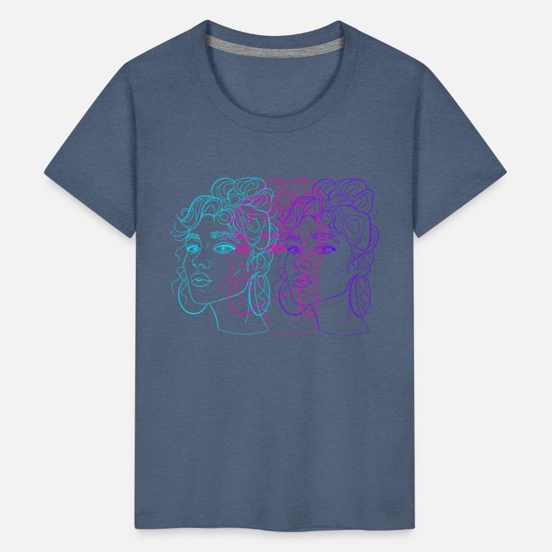 Girls funky lines