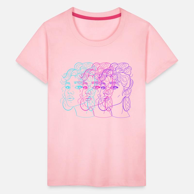 Girls funky lines