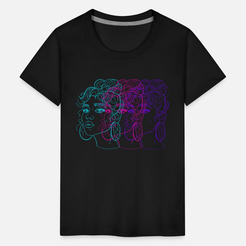 Girls funky lines