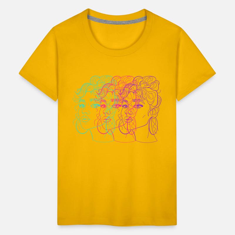 Girls funky lines