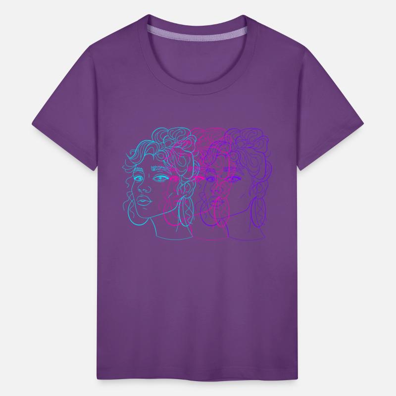 Girls funky lines
