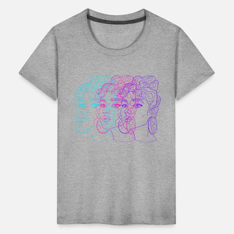 Girls funky lines