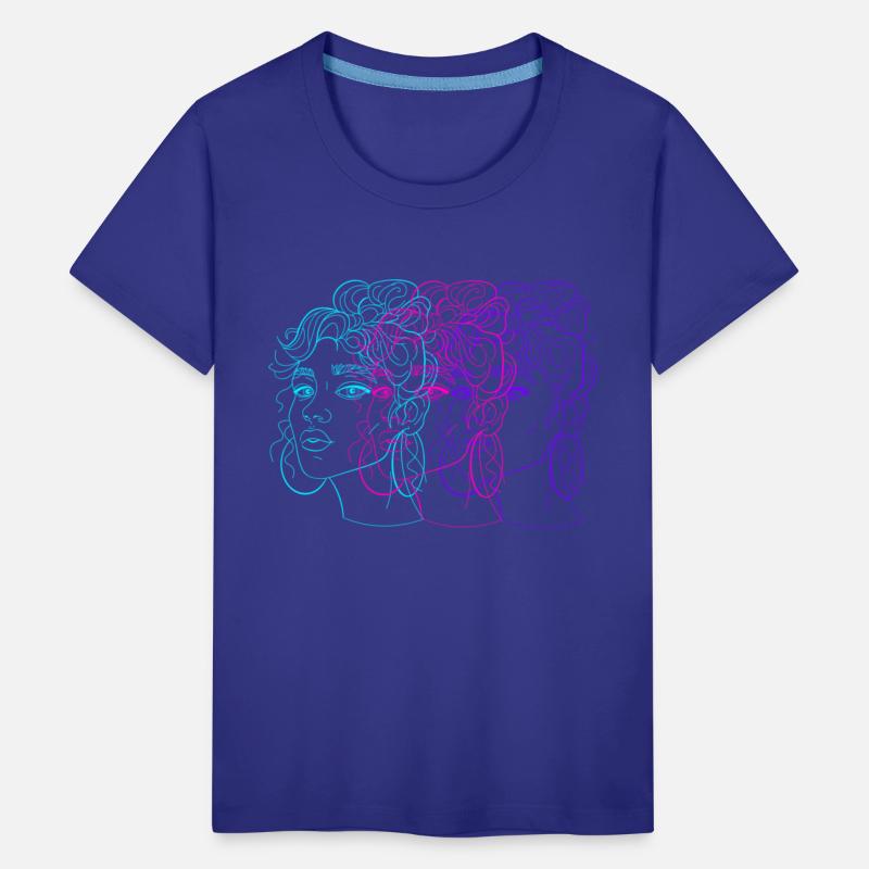 Girls funky lines