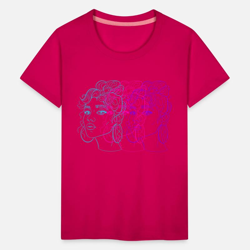 Girls funky lines