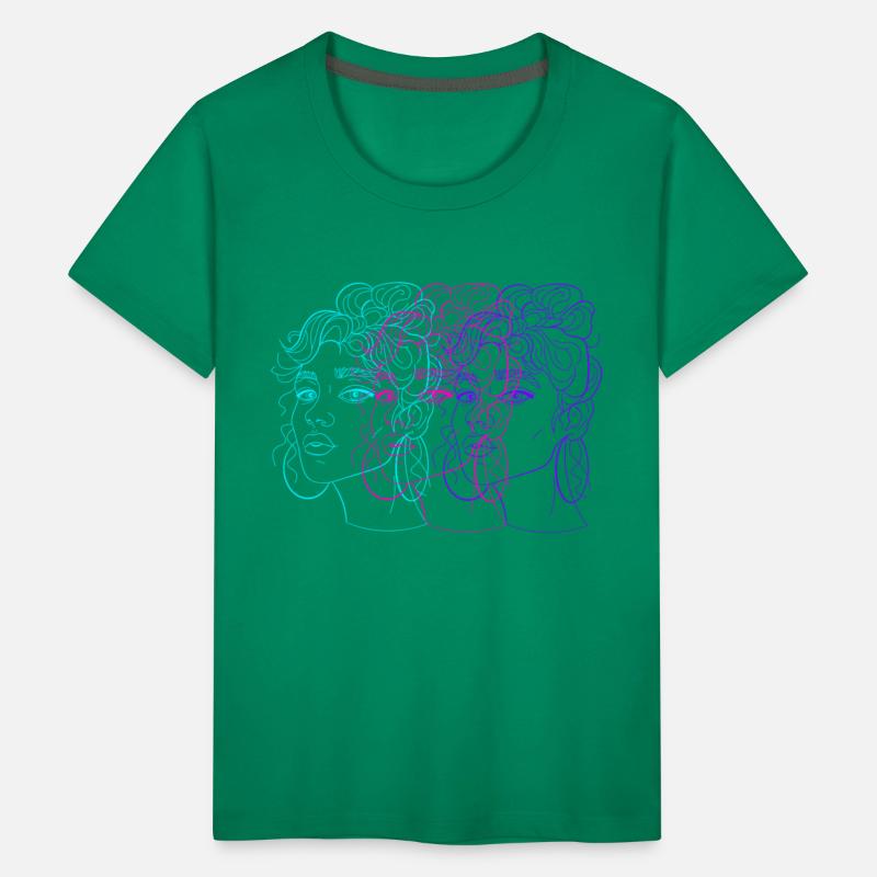 Girls funky lines