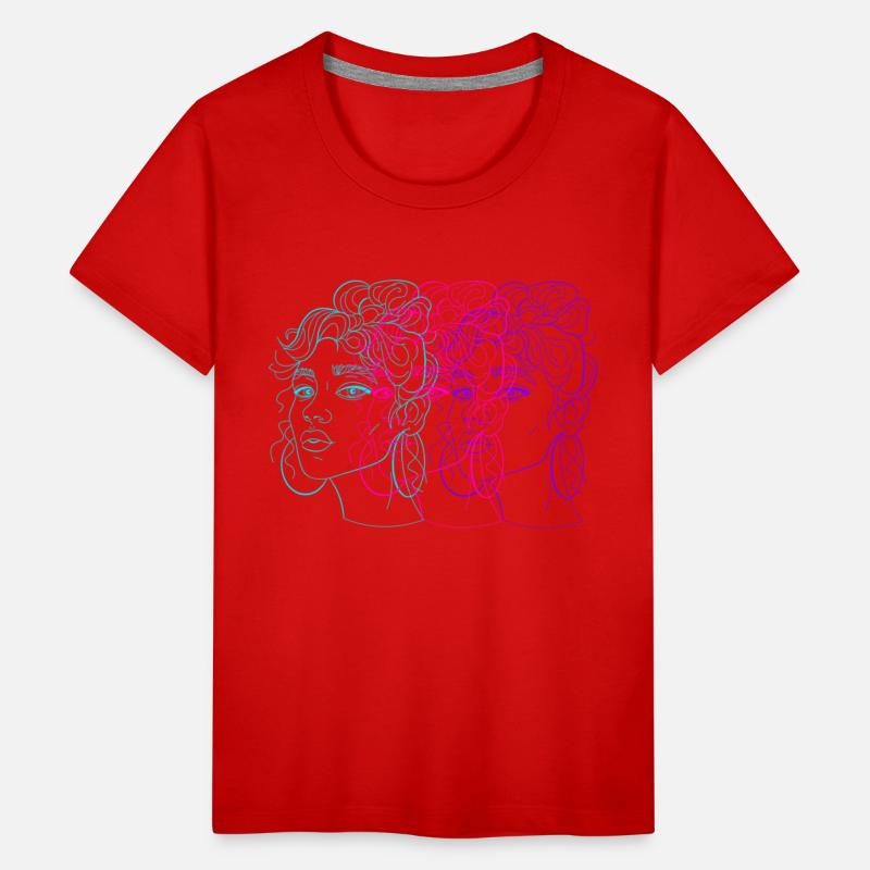 Girls funky lines