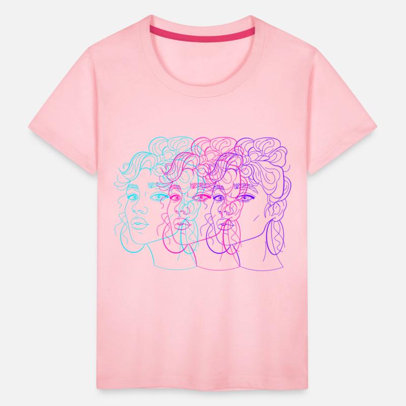 Girls funky lines