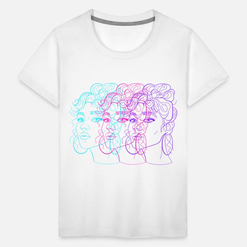 Girls funky lines