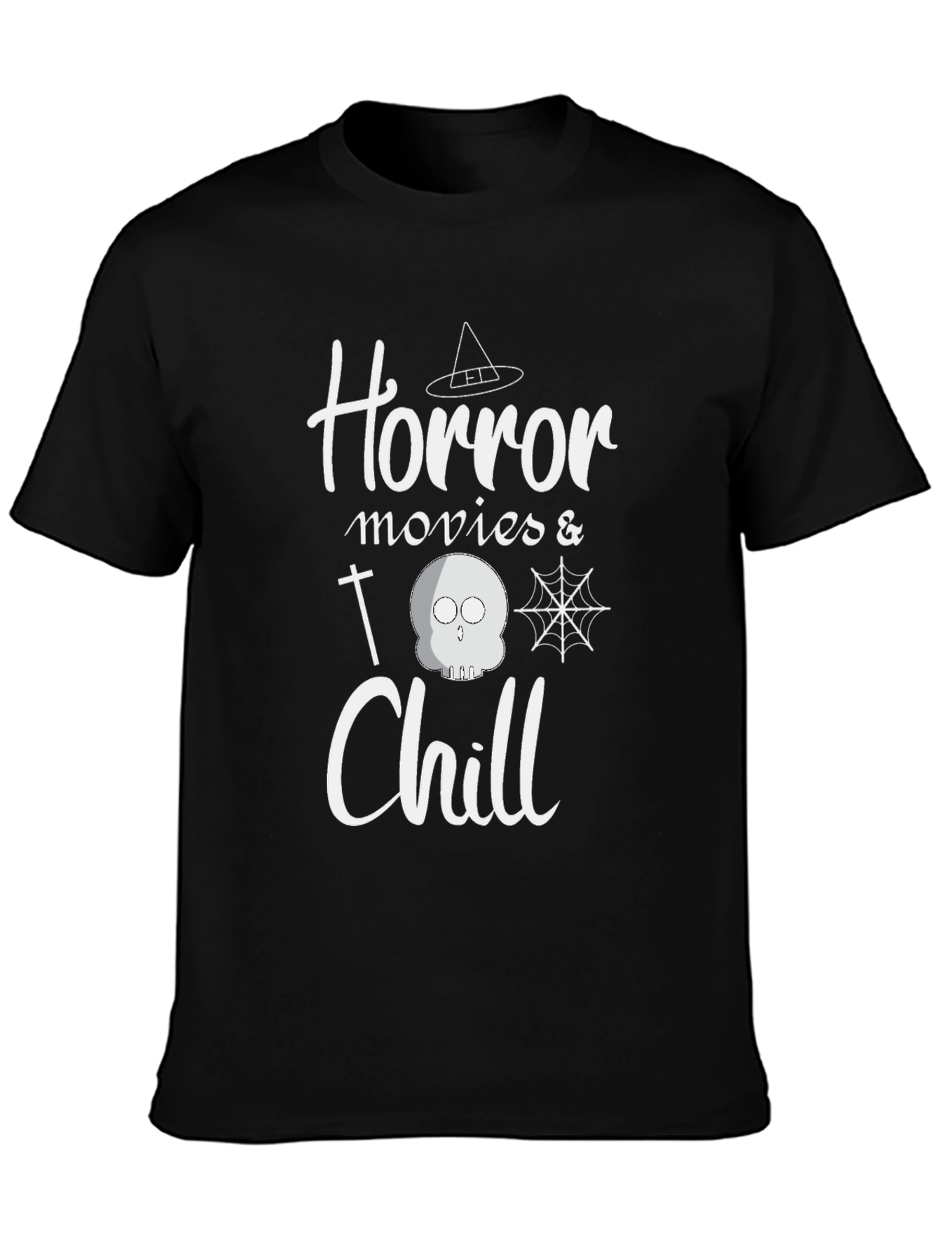 Horror Movies & Chill Graphic T-Shirt