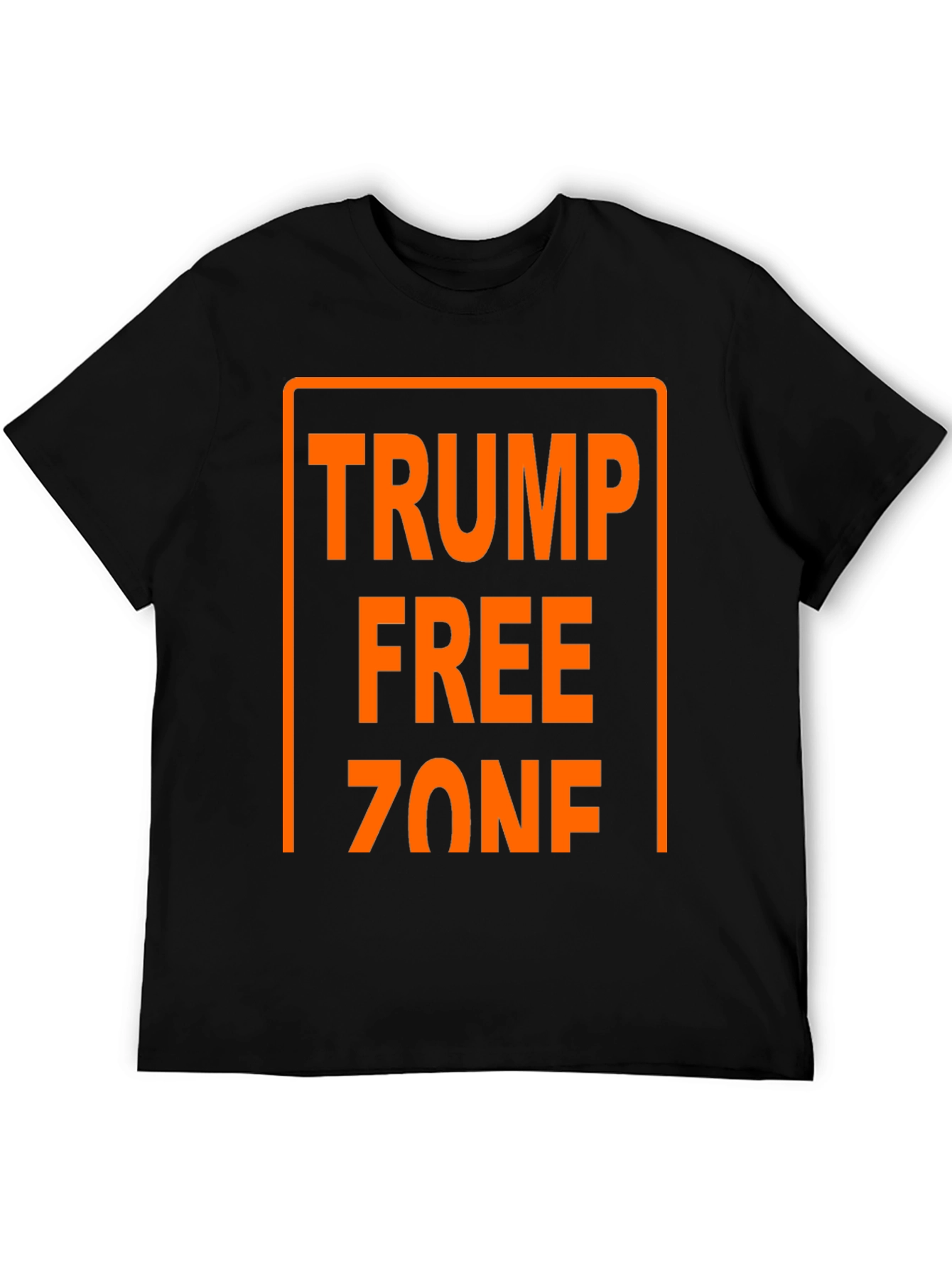 Trump Free Zone Graphic T-Shirt