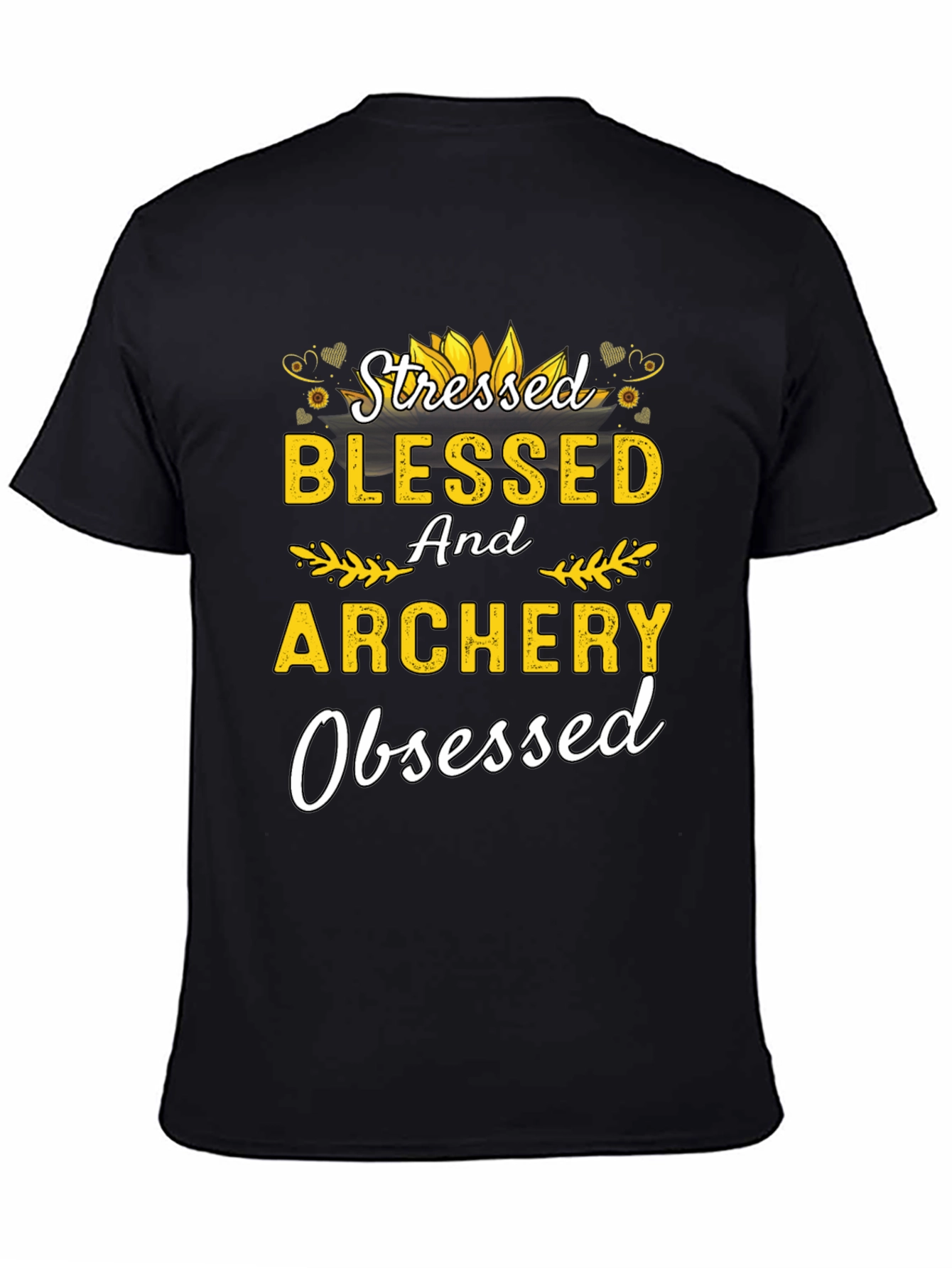 Stressed Blessed Archery Obsessed T-Shirt