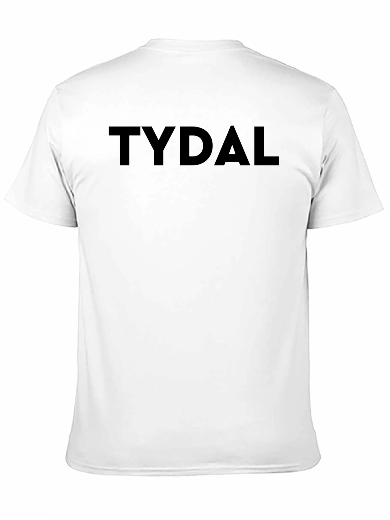 TYDAL Black Cotton Graphic Tee - Casual Wear