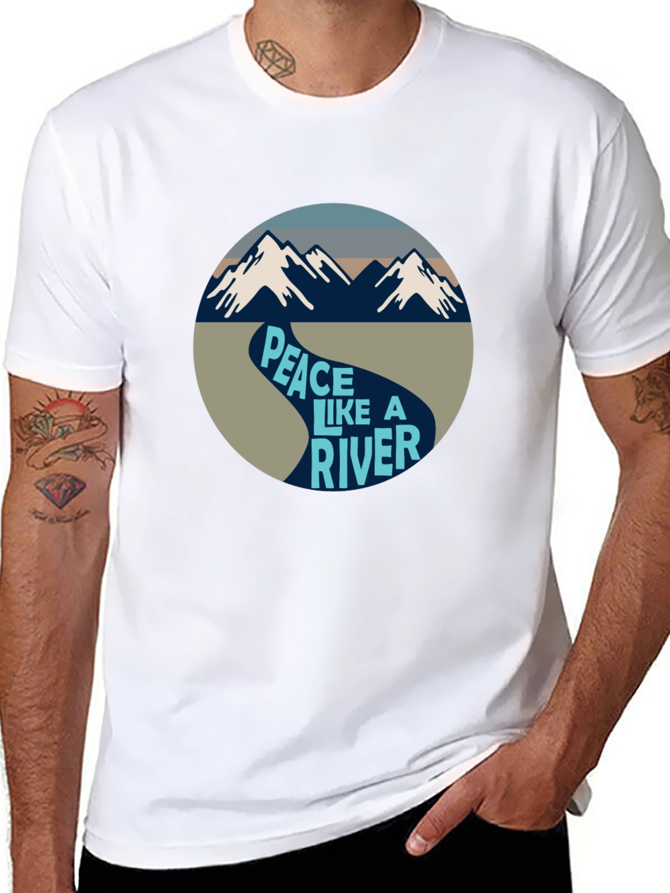 Peace Like A River Graphic T-Shirt
