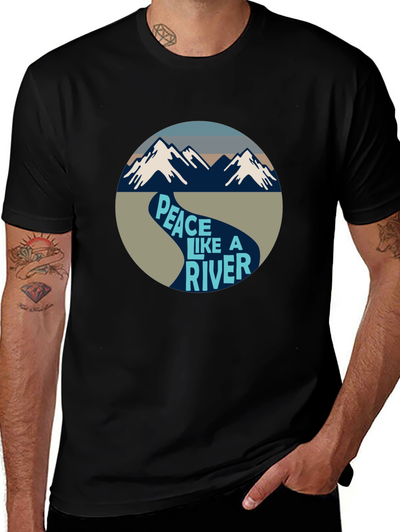 Peace Like A River Graphic T-Shirt