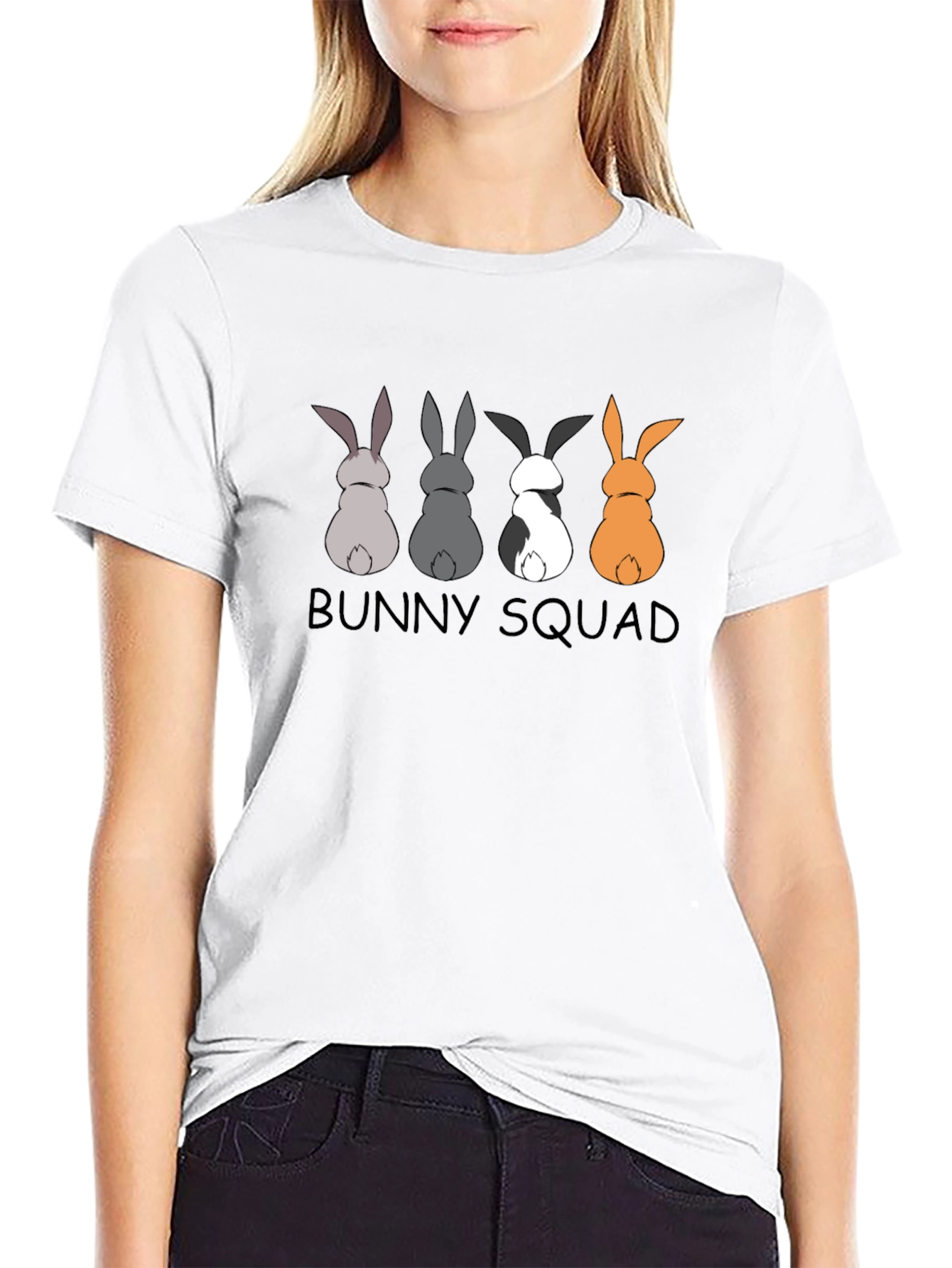 Bunny Squad Graphic T-Shirt - Unisex Cotton Tee