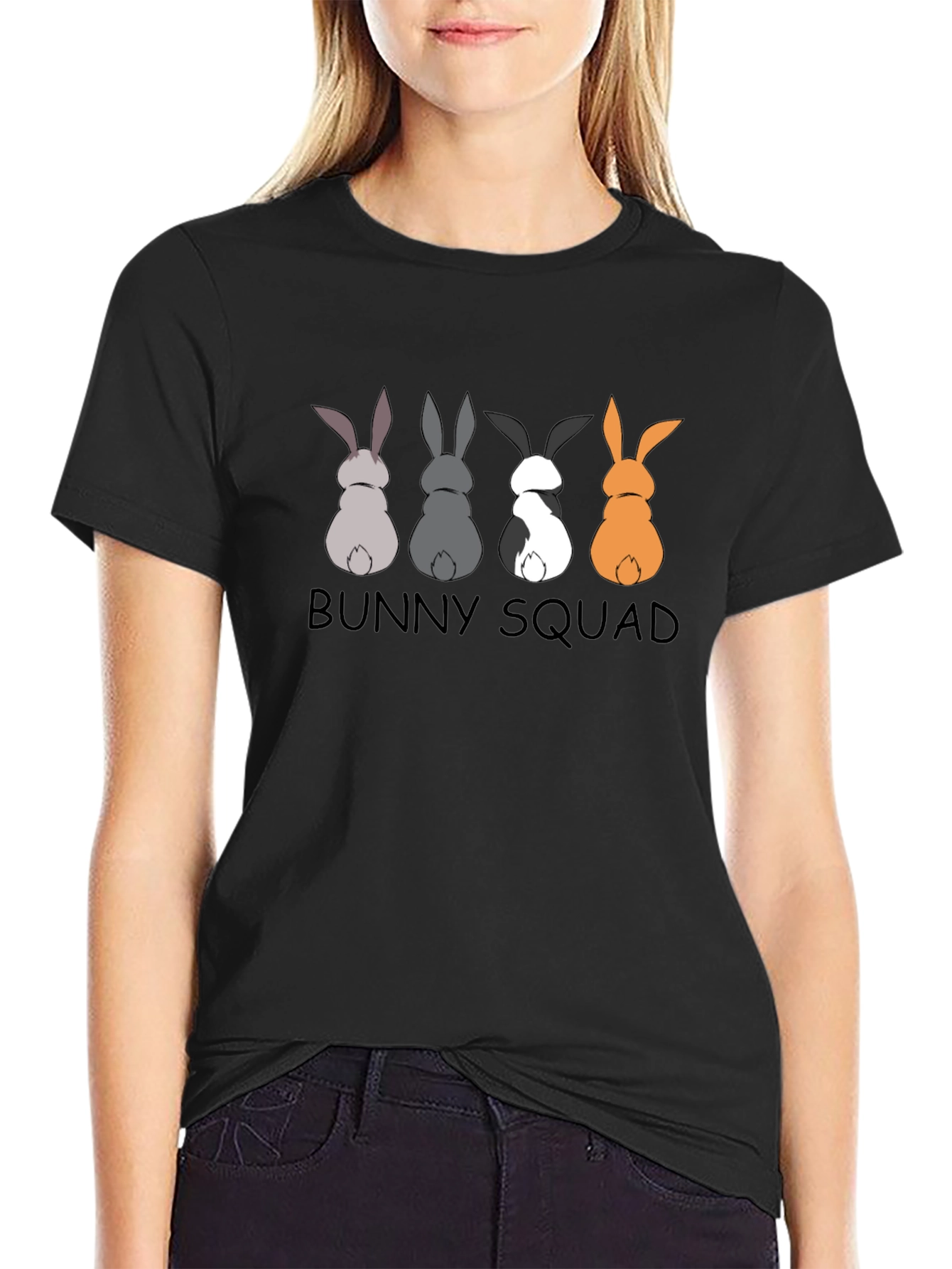 Bunny Squad Graphic T-Shirt - Unisex Cotton Tee