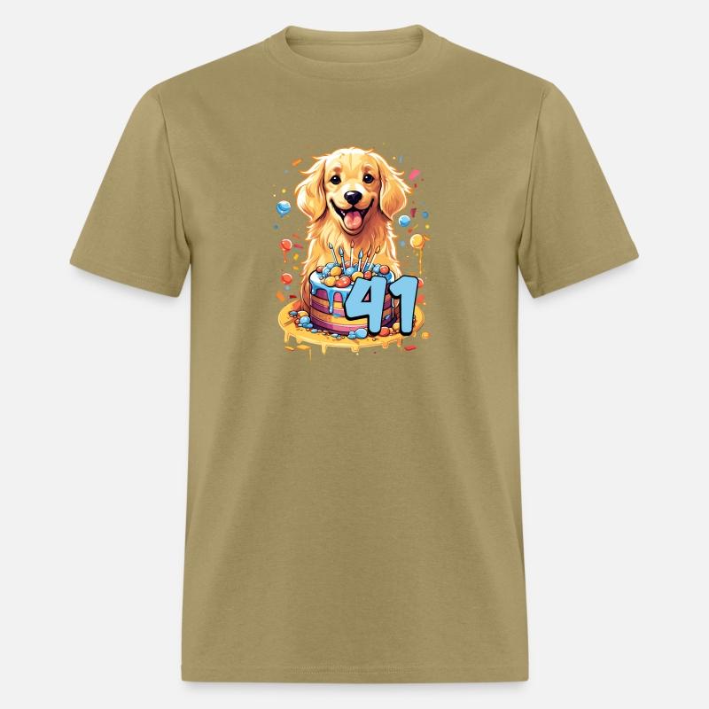 Golden Retriever Dog 41St Themed Py 41