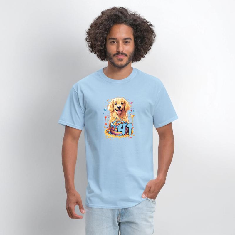 Golden Retriever Dog 41St Themed Py 41