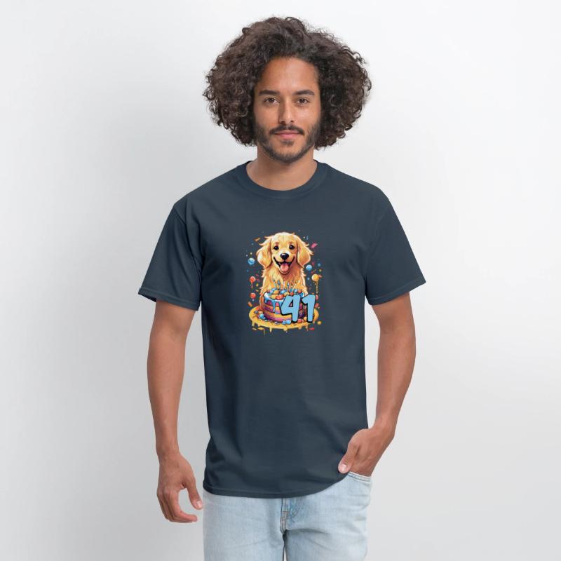 Golden Retriever Dog 41St Themed Py 41