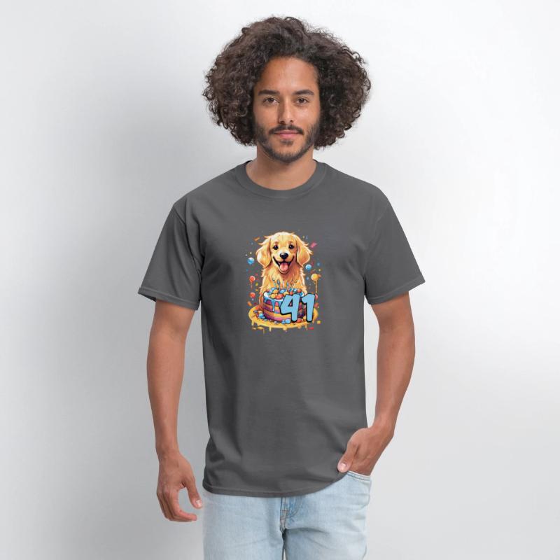 Golden Retriever Dog 41St Themed Py 41