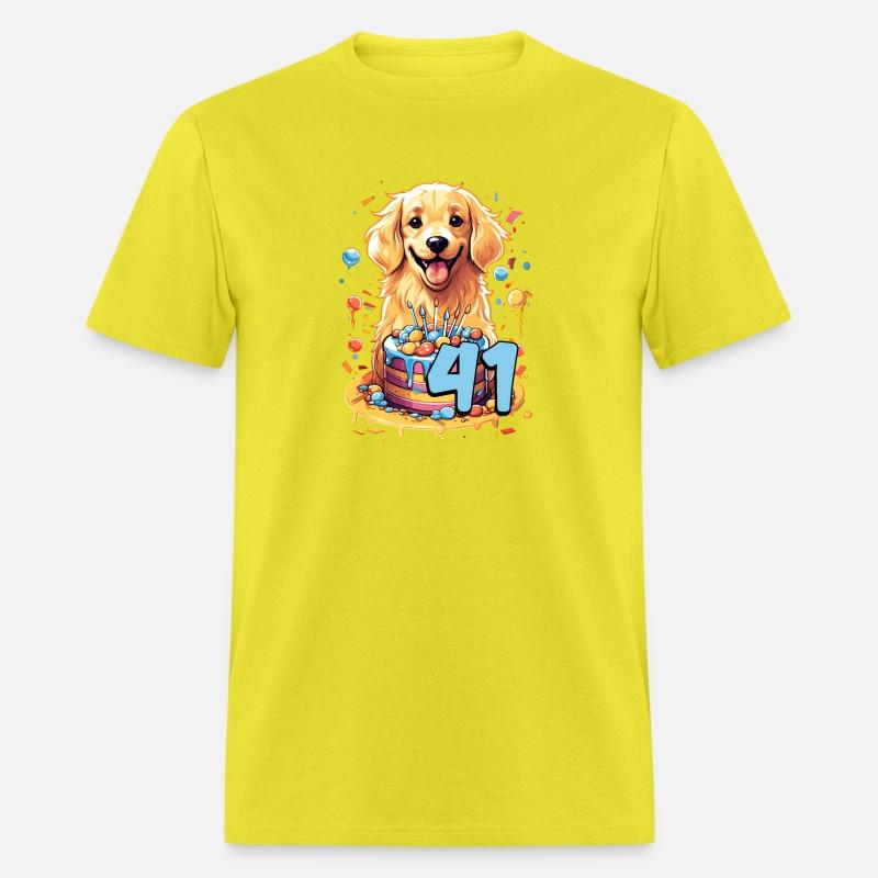 Golden Retriever Dog 41St Themed Py 41
