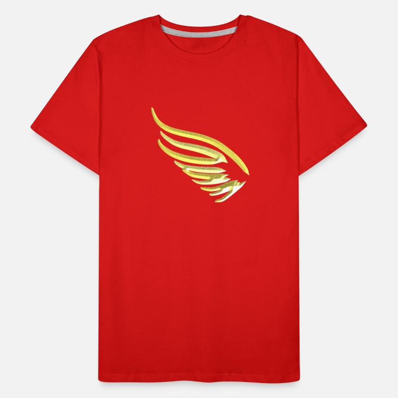 golden wings fly symbol glitter gold